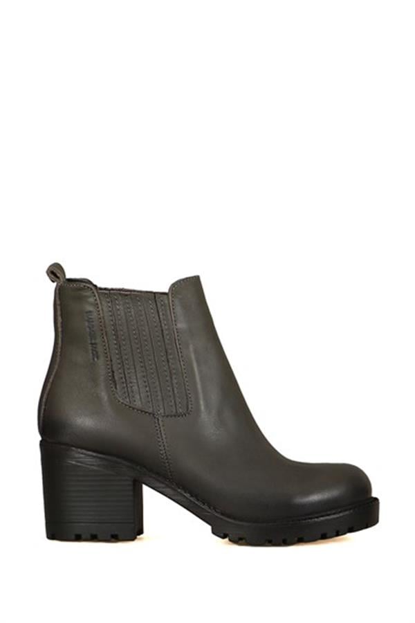 Scarlet Genuine Leather Grey  Outdoor Female Boots