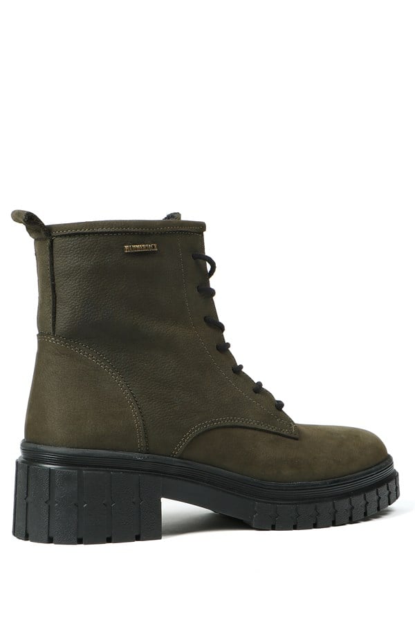 Argun Authentic Leather Haki Torje Outdoor Women's Shoes
