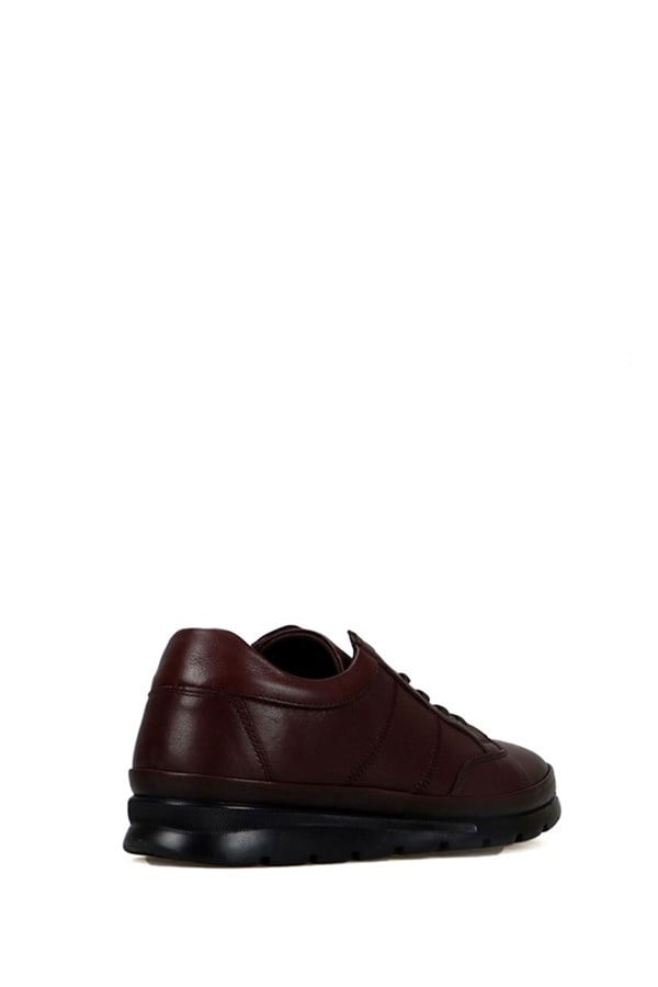 Real Leather Brown Men's Shoes