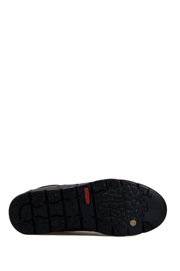 Real Leather Brown Men's Shoes