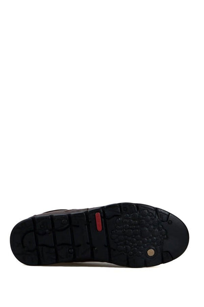 Real Leather Brown Men's Shoes
