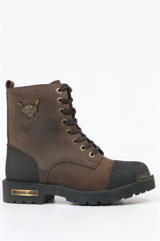 Genuine Leather Coffee  Women's Boots