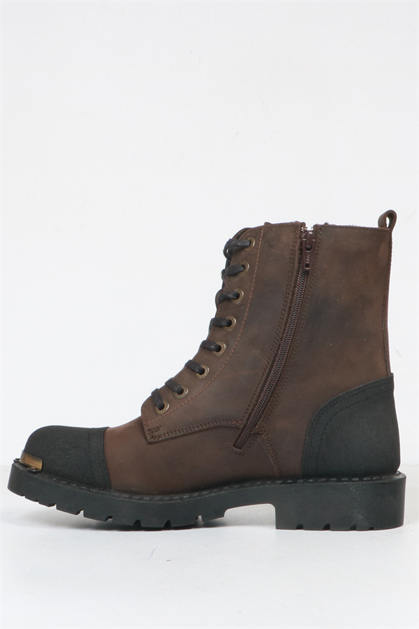Real Leather Coffee  Man Boots