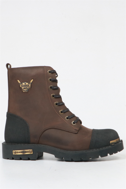 Real Leather Coffee  Man Boots