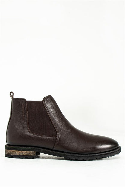 Genuine Leather Coffee Nice Outdoor Men's Boots