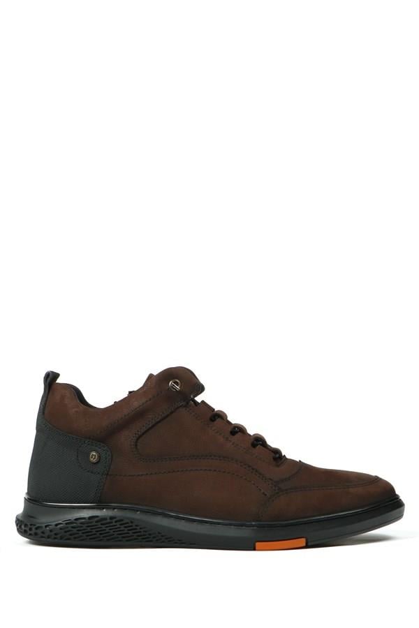 Macon Genuine Leather Coffee  Men's Boots