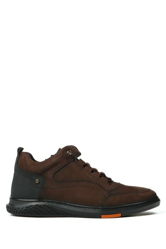 Macon Genuine Leather Coffee  Men's Boots