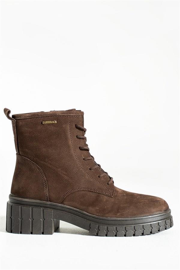 Argun Genuine Leather Coffee  Women's Boots