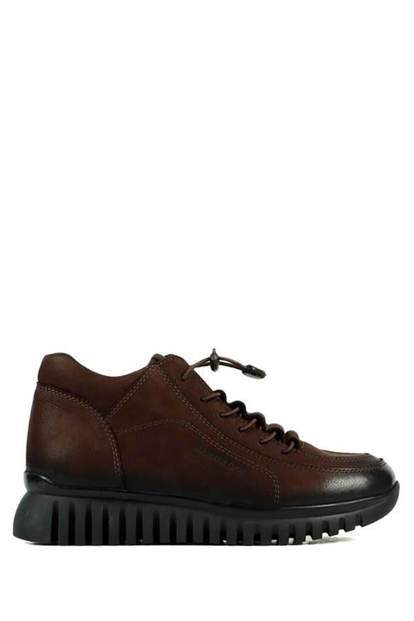 Genuine Leather Brown Woman's Boots