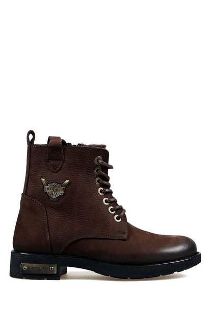 Genuine Leather Brown Woman's Boots