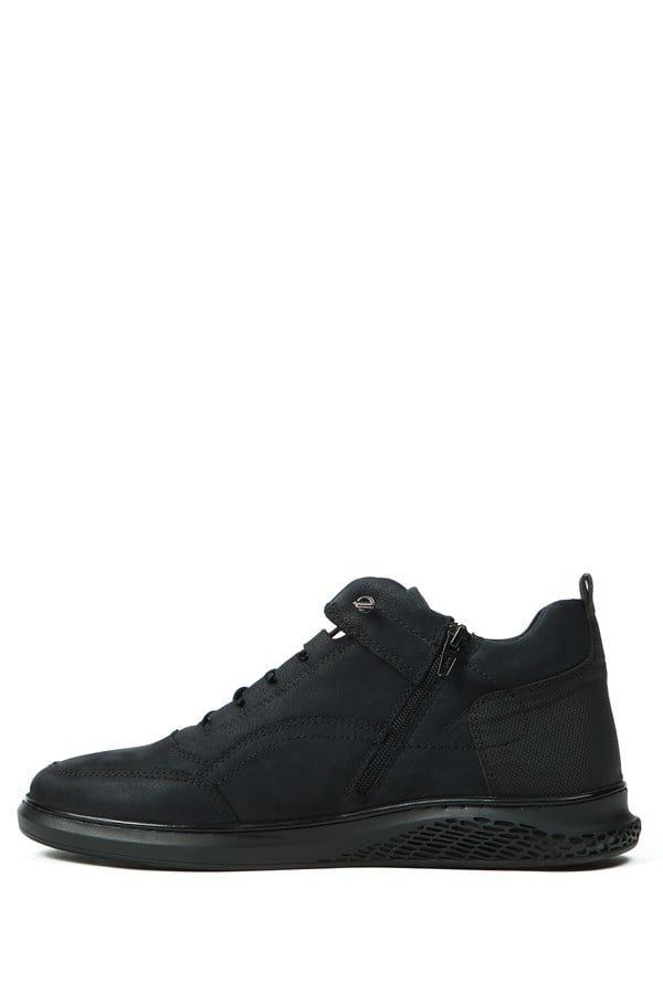 Macon Genuine Leather Navy Outdoor Men's Boots