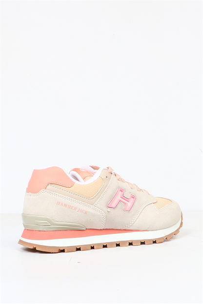 Chile Genuine Leather Lamb Coral Women's Athletic Shoes