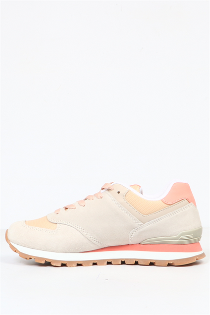 Chile Genuine Leather Lamb Coral Women's Athletic Shoes