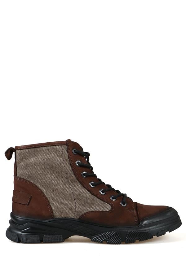 Niva Genuine Leather Brown Men's Boots