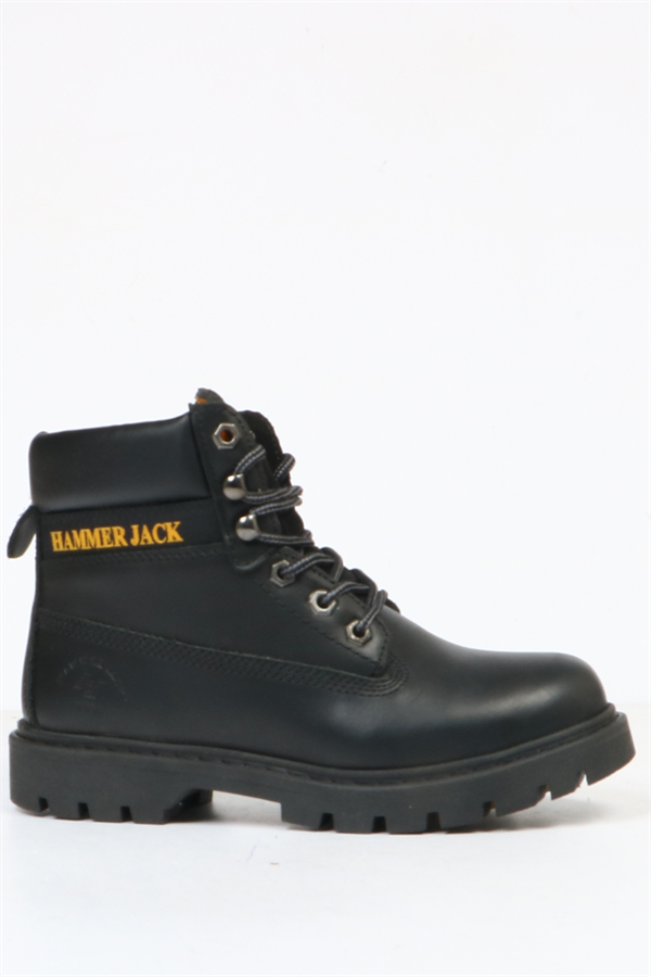 Real Leather Black Women's Boot