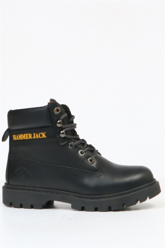 Real Leather Black Women's Boot