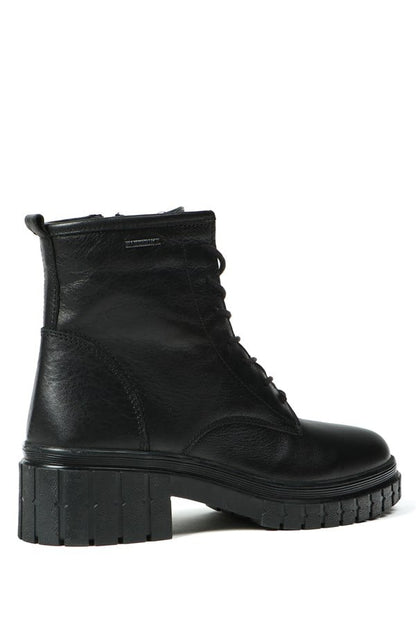 Argun Authentic Leather Black Women's Boots