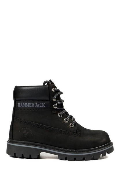 Genuine Leather Black Men's Boots