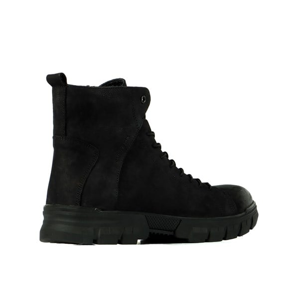 Aversa True Leather Black  Men's Boots