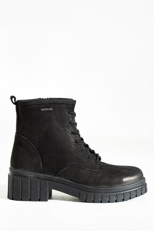 Argun Authentic Leather Black Torche Outdoor Women's Boots