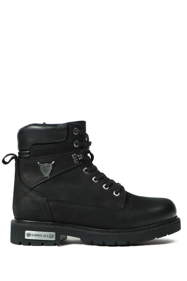 Genuine Leather Black Men's Boots