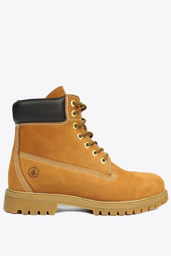 Genuine Leather Cinnamon Men's Boots