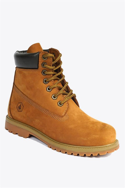 Genuine Leather Cinnamon Boots