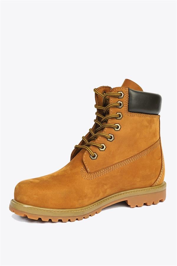Genuine Leather Cinnamon Boots