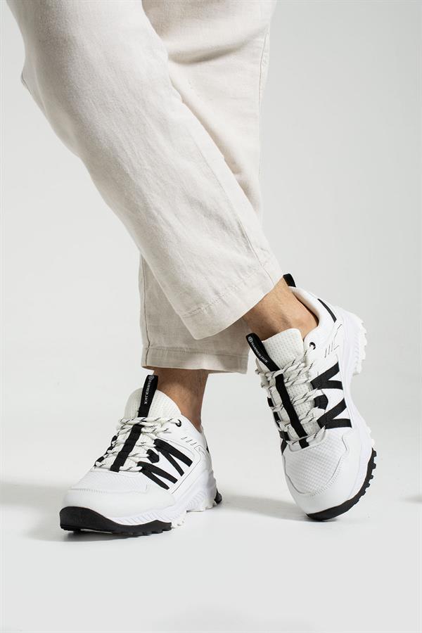 White Men's Athletic Shoes