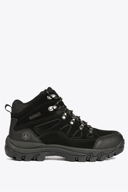 Homer Genuine Leather Outdoor Waterproof Black Female Trekking Boots