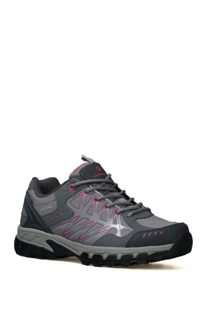 Pablo Is A Waterproof Grey Fushia Unisex Outdoor Shoe