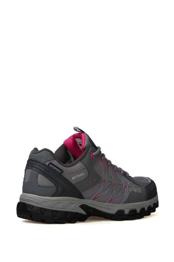 Pablo Is A Waterproof Grey Fushia Unisex Outdoor Shoe