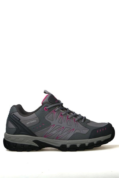 Pablo Is A Waterproof Grey Fushia Unisex Outdoor Shoe