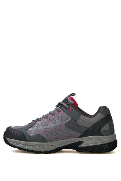 Pablo Is A Waterproof Grey Fushia Unisex Outdoor Shoe