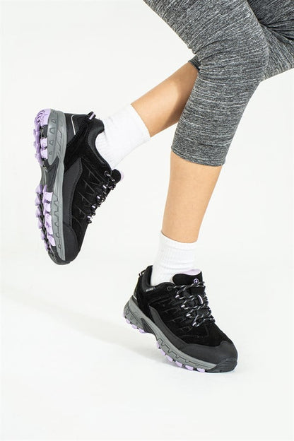 Black Lilac Outdoor Women's Shoes Waterproof