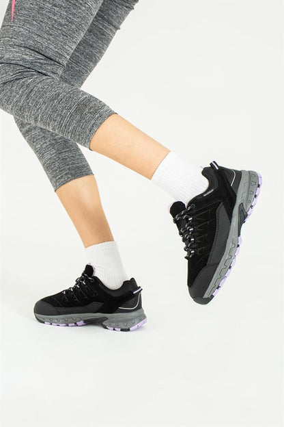 Black Lilac Outdoor Women's Shoes Waterproof