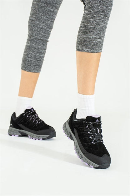 Black Lilac Outdoor Women's Shoes Waterproof