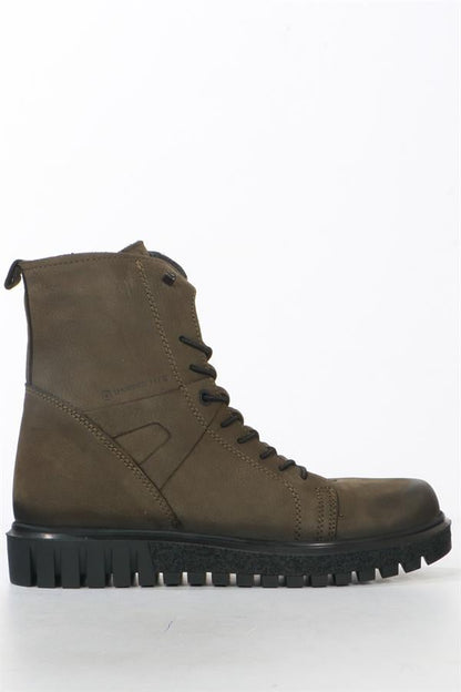 Genuine Leather Khaki Outdoor Women's Shoes