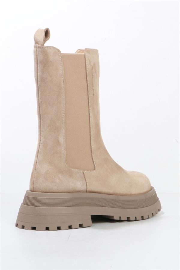 Genuine Leather Stone Suede Outdoor Women's Boots