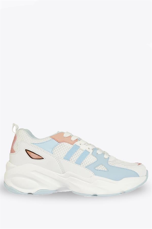 Rio White Blue Women's Sports Shoes