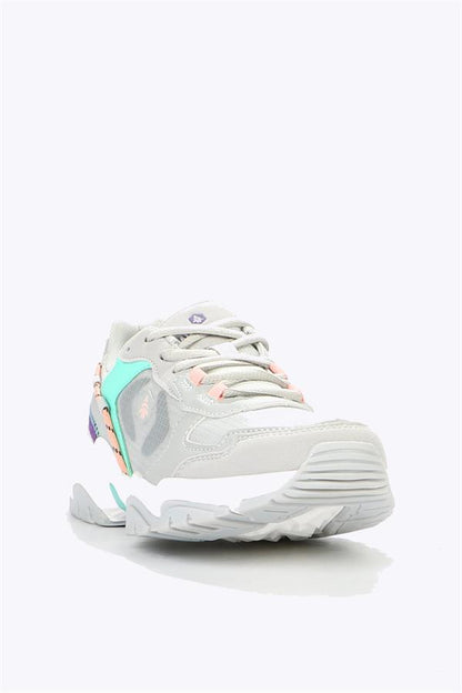 Iced Grey Laser Shoes For Women