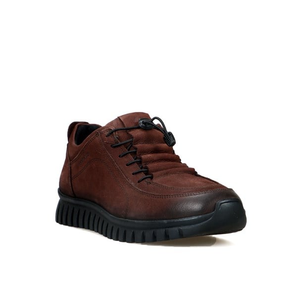 Genuine Leather Coffee Men's Shoes