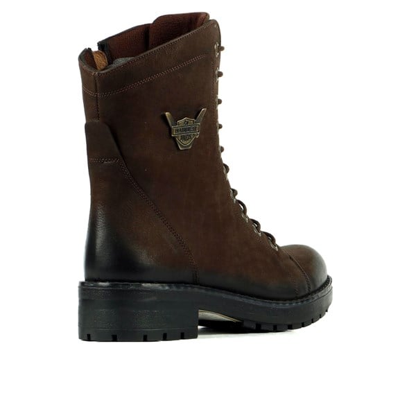 Genuine Leather Brown Women's Boots