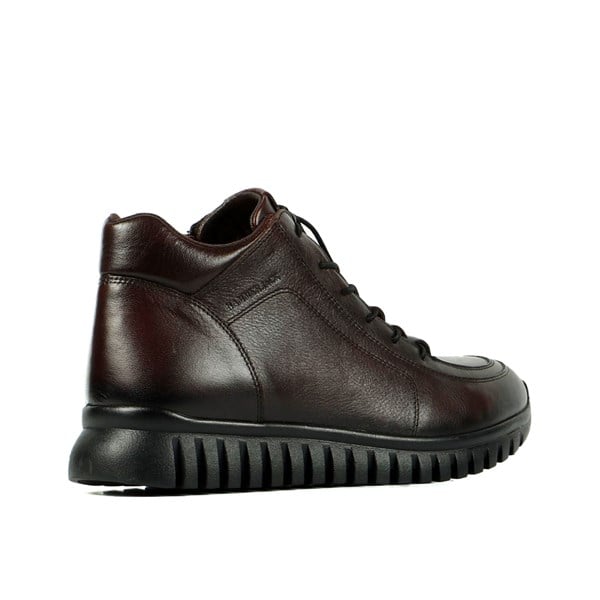 Real Leather Brown Outdoor Men's Boots