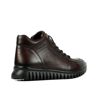 Real Leather Brown Outdoor Men's Boots