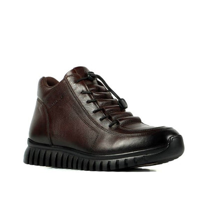 Real Leather Brown Outdoor Men's Boots
