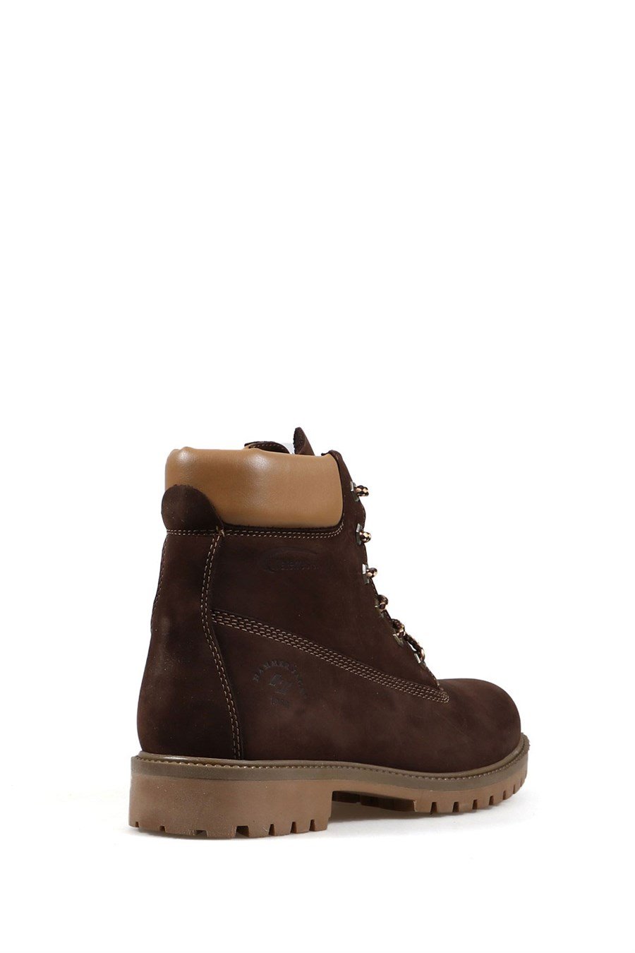 Genuine Leather Coffee Men's Boots