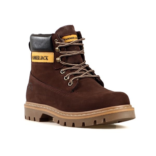 Brown Genuine Leather Woman's Boots