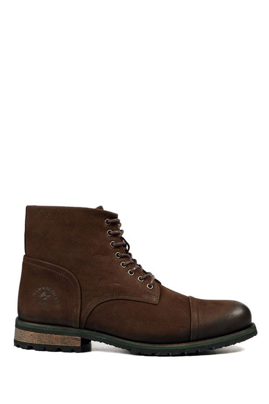 Genuine Leather Brown Men's Boots