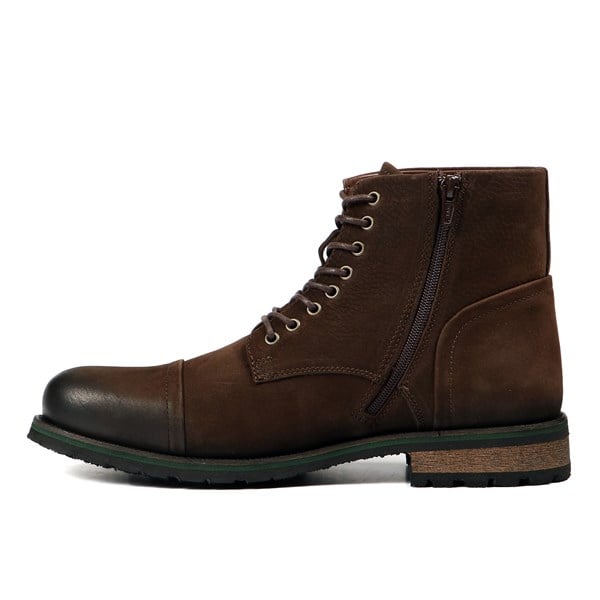Genuine Leather Brown Men's Boots